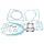 COMPLETE GASKET SET - FOR MAXISCOOTER KYMCO 200 PEOPLE S 2005>2007, AGILITY R16 >2010, LIKE LX >2011  -ARTEIN-