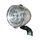 ECLAIRAGE VELO A PILE AVANT SUR FOURCHE P2R RETRO A LED DIAM 70MM CHROME LIVRE AVEC 3 PILES AAA