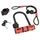 ANTIVOL VELO U NEWTON DIAM 13 MM AVEC CABLE AVEC SUPPORT NOIR/ROUGE (2 CLES)  -NIVEAU SECURITE 6-