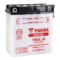 BATTERIE 12V  5 Ah YB5L-B YUASA YUMICRON AVEC ENTRETIEN + LIVRE AVEC PACK ACIDE  (Lg120xL60xH130mm)