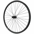 ROUE GRAVEL / ROUTE DISQUE 700 PULSE 23 DOUBLE PAROI ARRIERE CASSETTE 12/11/10V MOYEU SHIMANO RS470 GRX CENTERLOCK TUBELESS READY AXE TRAVERSANT 12/142 NOIR JANTE 23C 32 RAYONS -MAX LOAD 150kgs
