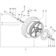 Roue avant