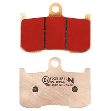 BRAKE PADS NEWFREN FOR KAWASAKI 800 Z 2013>2016 Front   900 Z 2017> Front  SUZUKI 750 GSX-S 207> Front  TRIUMPH 675 STREET TRIPLE R 2009>2018 Front   (FD0351SP)  (SPORT SINTERED)