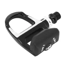 CLIP IN PEDAL FOR ROAD BIKE - FPD -ALUMINIUM- ON BEARINGS -BLACK-  - WITH KEO TYPE CLEATS (PAIR) (WEIGHT 320GR.)
