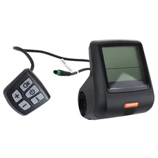 COMPTEUR / DISPLAY AVEC UNITE DE COMMANDE VAE BAFANG DP C07 CANBUS POUR MOTEUR CENTRALE M510, M420, M410, M210 NOIR AVEC BLUETOOTH (SUPPORT 22,2/75/82/94 mm LONGUEUR CABLE 230 mm)