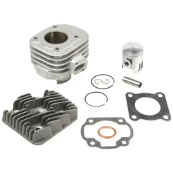 COMPLETE CYLINDER KIT FOR SCOOT  MBK 50 OVETTO 2STROKE, MACH G/YAMAHA 50 NEOS 2STROKE, JOG/APRILIA 50 SR/MALAGUTI 50 F10, F12  -ALUMINIUM NIKASIL AIRSAL-