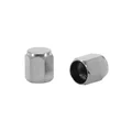 VALVE CAP -SCHRADER - STEEL M2  (PAIR)  -SELECTION P2R-