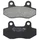 PLAQUETTE DE FREIN NEWFREN POUR PEUGEOT 50 SPEEDFIGHT 3 2010>2014, SPEEDFIGHT 4 2015> / SCOOT 50 CHINOIS GY6, 139 QMB AV (ETRIER DOUBLE PISTON) (FD0358BE) (ELITE ORGANIQUE)