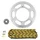 CHAIN AND SPROCKET KIT FOR DERBI 50 GPR 2010>2017  420  11x53  (Ø SPROCKET 108/123/6.5)  (OEM SPECIFICATIONS)  -AFAM-
