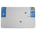 PLASTIC STRIP FOR BLANK PVC LICENSE PLATE (MOTORBIKE FORMAT 210X130)-DEPT 17/EUROPE (SOLD PER UNIT)
