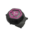 CARTER ALLUMAGE 50 A BOITE KRM PRO RIDE POUR MINARELLI 50 AM6/BETA 50 RR/RIEJU 50 MRT/SHERCO 50 SM-R, SE-R NOIR/ROSE (PARTIE ALU REVERSIBLE)