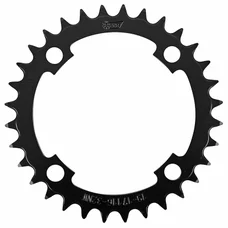 PLATEAU VAE/E-BIKE 4BRA D.104 POUR BOSCH / BROSE / YAMAHA / GIANT / SHIMANO E-STEPS TA E-ONE 32DTS MONO NOIR ALU 7075 NARROW WIDE