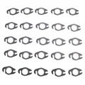 JOINT ECHAPPEMENT/POT SCOOT ADAPTABLE BRIDE RENFORCE OUVERT (VENDU PAR 25)  -SELECTION P2R-
