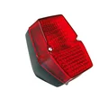 FEU ARRIERE CYCLO ADAPTABLE MBK 51V/SOLEX ROUGE (HOMOLOGUE CE)  -SELECTION P2R-