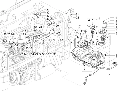 Réservoir carburant