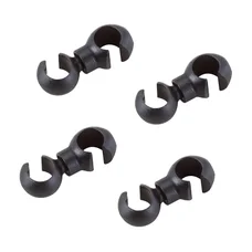 ATTACHE GAINE FREIN/DERAILLEUR ELVEDES DIAM 4,3 mm NOIR (VENDU PAR 4)