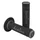 REVETEMENT POIGNEE DOMINO MOTO OFF ROAD A190 NOIR/GRIS CLOSED END 120-123mm (PAIRE)