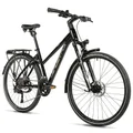 VELO MUSCULAIRE VTC 28 LEADER FOX ESPIRIT 2025 FEMME NOIR 9V CADRE ALU 16,5 POUCES (TAILLE ADULTE 158 à 168 cm)