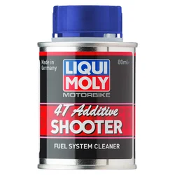 ADDITIF HUILE MOTEUR NETTOYANT LIQUI MOLY MOTORBIKE 4T SHOOTER POUR MOTEUR 4T 80 ml (VENDU A L'UNITE)
