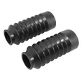 SOUFFLET DE FOURCHE SCOOT  DIAM INT 30 ET 45mm - LONGUEUR 120mm  ADAPTABLE MBK 50 BOOSTER/YAMAHA 50 BWS  (PAIRE)  -SELECTION P2R-