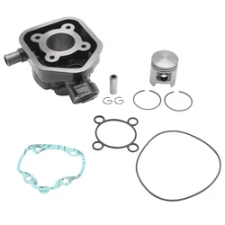 CYLINDRE SCOOT ADAPTABLE PEUGEOT 50 SPEEDFIGHT LIQUIDE  -P2R FONTE AVEC PISTON GRAPHITE-