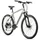 VELO MUSCULAIRE VTC 28 LEADER FOX SUMAVA HOMME ARGENT MAT 9V CADRE 17,5 POUCES (TAILLE ADULTE 165 à 173 cm)