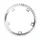 CHAINRING FOR TRACK BIKE- 5 Arms- 51T.Ø 144 ALUMINIUM SILVER 7075 FOR CHAIN 3.17mm (1"1/8) TA