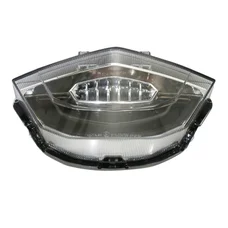 FEU ARRIERE MOTO ADAPTABLE HONDA 1000 CBR RR 2017> TRANSPARENT A LEDS AVEC CLIGNOTANT INTEGRE  -HOMOLOGUE-  -AVOC-