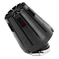 FILTRE A AIR MALOSSI E5 PHBN/PHVA COUVERCLE NOIR D.38mm (SAUF PEUGEOT)