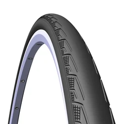 TYRE FOR ROAD BIKE 700 X 23 MITAS SYRINX BLACK - RIGID - (23-622) 430g