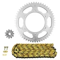 CHAIN AND SPROCKET KIT FOR APRILIA 50 SX 2012>2017  420  11x53  (Ø SPROCKET 108/123/6.5)  (OEM SPECIFICATIONS)  -AFAM-