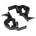 SUPPORT/COLLIER DE PLAQUE PHARE/TETE DE FOURCHE 50 A BOITE ADAPTABLE GILERA 50 SMT, RCR / DERBI SENDA, DRD / APRILIA 50 SX, RX  -SELECTION P2R-