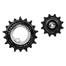 GALET DERAILLEUR TRIPEAK 12-18 DENTS ROULEMENT CERAMIC POUR DERAILLEUR 2x12V. ARGENT COMPATIBLE SRAM AXS FORCE/RIVAL (JEU DE 2)