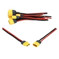 CONNECTOR MT60 FOR E-SCOOTER - 5 pin male+ 5 pin female long 100 mm-SELECTION P2