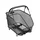 REAR BASKET- STEEL MESH- RACKTIME BASK IT TRUNK BLACK- WITH HANDLE ON CARRIER (39x26x27 cm) - COMPATIBLE SYSTEM RACKTIME SNAP-IT 2.0
