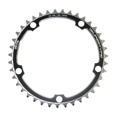 CHANRING FOR ROAD BIKE-5 arms- 39T.  Ø135 CAMPAGNOLO "INNER" BLACK -ALUMINIUM- MICHE (SQUARE TAPPERED) 9/10 Speed