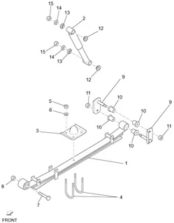 Suspension arrière - Amortisseur/s