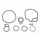 GASKET FOR CARB DELLORTO PHVA (SET)