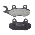 PLAQUETTE DE FREIN NEWFREN POUR KYMCO 50 AGILITY R10 2006>2014 4T, LIKE 2009> AV (FD0230BE)  (ELITE ORGANIQUE)