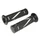 REVETEMENT POIGNEE REPLAY SCOOT RUN BASE NOIR/BLANC CLOSED END 120mm (PAIRE)