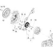 Volant magnetique