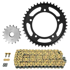 KIT CHAINE ADAPTABLE SUZUKI 750 GSR 2011>2016  525  17x42  (DIAM COURONNE 120/140/10.25)  (DEMULTIPLICATION ORIGINE)  -AFAM-