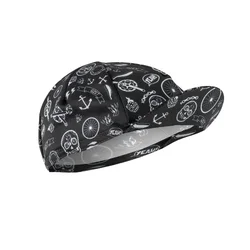 CASQUETTE VELO STYLE TATTOO DECO NOIR / BLANC -5951