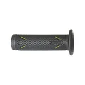 REVETEMENT POIGNEE PROGRIP MOTO ON ROAD 718 DOUBLE DENSITE NOIR/VERT OPEN END 122mm (PAIRE)