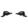 GEAR SHIFTERS SET-FOR MTB - P2R -INDEXED-  RAPID PUSH-PULL 8 SPEED (PAIR)