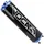 SILENCIEUX 50 A BOITE VOCA BESTIA RD30400 NOIR EMBOUT ANODISE BLEU POUR ROOKIE, CHROMED, SCR, MK, BARIKIT