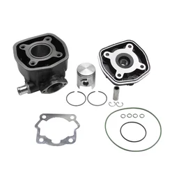 COMPLETE CYLINDER KIT FOR 50cc MOTORBIKE TOP PERF CAST IRON FOR DERBI 50 SENDA 1996>2005, GPR/GILERA 50 SMT 2000>2005, RCR (EURO 2 ENGINE)