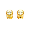 BOUCHON DE VALVE SCOOT/CYCLO REPLAY VS PISTON OR  (PAIRE)