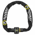 ANTIVOL VELO CHAINE A CLE AUVRAY C-BLOC PRO ALERT 1.00M MAILLON DIAM 10mm AVEC ALARME SONORE (3 CLES) -HOMOLOGUE ART***
