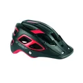 MTB ADULT HELMET GIST BULLET BLACK/RED IN-MOLD EURO 58-62 -WITH VISOR AND FIT-SYSTEM (IN BOX)